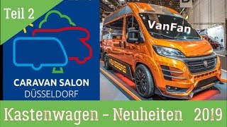 24 Kastenwagen Neuheiten 2019  Caravan Salon 2018  Camping Zubehör [upl. by Moberg62]