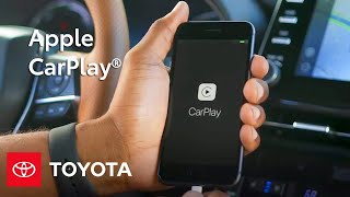 How to Set Up Apple CarPlay  Toyota [upl. by Aon685]