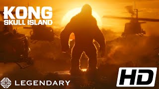 Kong skull island 2017 FULL HD 1080p  is that a monkey Legendary movie clips [upl. by Eanyl159]