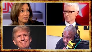 Kamala SQUIRMS on CNN Atlantic SMEARS Trump DNC ORDERS Tavis Smiley To GRILL Jill Stein [upl. by Adamina]