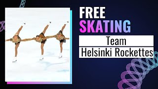 Team HELSINKI ROCKETTES FIN  Free Skating  Zagreb 2024  WorldSynchro [upl. by Anis]