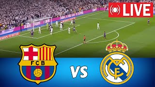 🔴 LIVE  Barcelona vs Real Madrid  International Friendly 2024  Full Match Streaming [upl. by Nevad184]