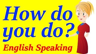 Learn English speaking  How do you do English conversation through Hindi Urdu [upl. by Neibaf]