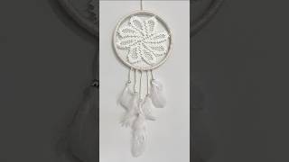 DIY Dreamcatcher 🧚‍♀️ shorts dreamcatcher homedecor [upl. by Johnette]