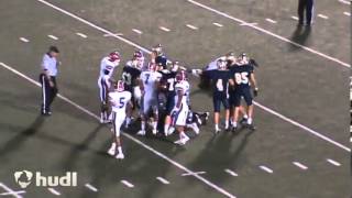 Allen Wright 4 McKeesport football 2013 highlight [upl. by Kermy]