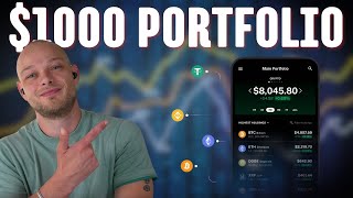 How I Would Build A Crypto Portfolio With 1000 To Make Huge Gains In This Crypto Bullmarket [upl. by Arnoldo]