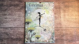 Lavinia Stamps Calendar 2024 laviniastamps calendar jorice [upl. by Hayalat]