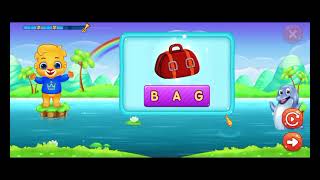 alphabetical words for kids nursery childs ukg lkg 😕🥱🤭🫢😗🥰🥺 [upl. by Yelyac]