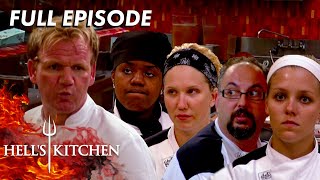 Hells Kitchen Season 4  Ep 12  Chef Breaks Down Under Pressure  Full Episode [upl. by Assirak]