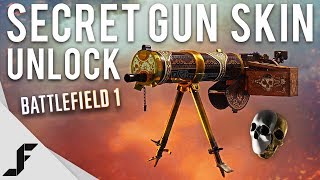 SECRET WEAPON SKIN  Battlefield 1 How to Unlock [upl. by Daffi]