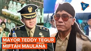 Mayor Teddy Tegur Miftah Maulana karena Olokolok Penjual Es Teh [upl. by Zerep56]