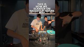 THIS IS HOW WE SCRATCH ON NAUGHTY BY NATURE BEAT…🔥dj scrath hiphop [upl. by Yarahs]