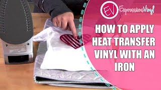 Heat Transfer Vinyl with an Iron [upl. by Llyrad]