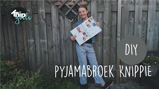 DIY Pyjamabroek  KNIPgirl Rachel [upl. by Bettye]