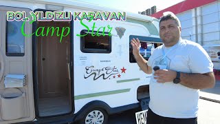 CAN KARAVAN CAMPSTAR 390 MONOBLOK ÇEKME KARAVAN  4 MARMARA KARAVAN FUARI [upl. by Zeugirdor]