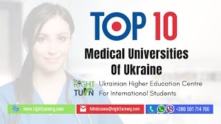 Top 10 Medical Universities In Ukraine  Study Medicine MBBS In Ukraine [upl. by Guibert329]