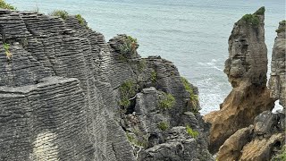 Punakaiki Pancake Rocks🇳🇿Live from New Zealand [upl. by Dowski]