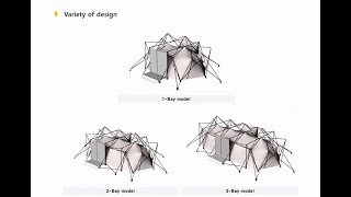 Variety of Designs for a Deployable Shelter [upl. by Ramo702]