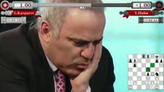 Garry Kasparov Vs Yoshiharu Habu Game 1 2014 [upl. by Yeldud351]