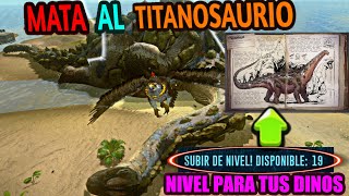 ‼️NUEVO BUG Para matar al TITANOSAURIO Facil y Rapido Ark Mobile [upl. by Rodolph]