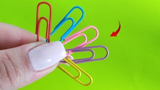 6 Amazing Paperclip Tricks Everyone Should Know [upl. by Woodruff504]