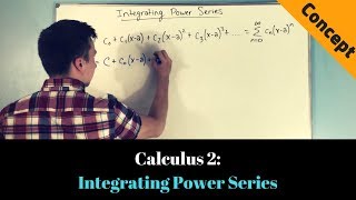 How to Integrate Power Series  Calculus 2 [upl. by Reni603]