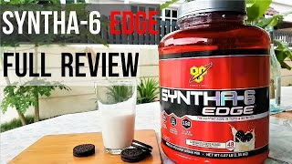 BSN Syntha6 Edge Cookies and Cream  FULL PROTEIN POWDER SUPPLEMENT REVIEW  FIT MOOSE [upl. by Kcirdot]