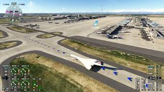 Flying Concord From Denver to Tegucigalpa  FS Xbox Series X [upl. by Isidor]