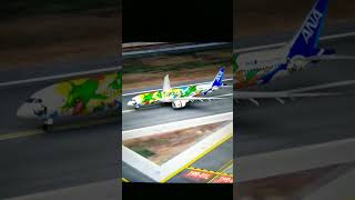 ANA Pokemon Livery Lands at New BKK Bangkok Airport [upl. by Hector379]