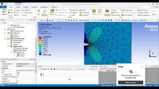 Crack in ansys Part 1 [upl. by Ermeena]