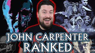 John Carpenter Movies Ranked [upl. by Enawd]