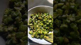 Bhindi fry [upl. by Lolly]