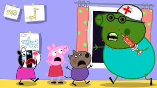 A Peppa Pig Horror Story Zombies Appear At Peppa Pig House🧟‍♀️  Peppa Pig Funny Animation [upl. by Afrikah]