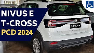 VOLKSWAGEN DIVULGA TCROSS E NIVUS PCD COM TODAS ISENÇÕES [upl. by Giza]