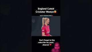 Englands Cutest Cricketer cricket womancricket [upl. by Munshi893]