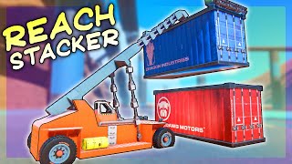 Building a Reach Stacker to Transport Crates Around the Port [upl. by Hare184]