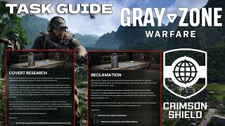 Gray Zone Warfare ReclamationCovert Research Task Guide [upl. by Stanislas908]