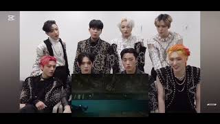 Ateez reaction to P1harmony ‘Sad song’ FMV [upl. by Aivitnahs]