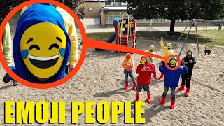 drone catches the Emoji People at haunted park we found them [upl. by Idas75]