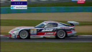 FIA GT 2002 rd 1 Magny Cours Super Pole [upl. by Lynad]