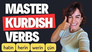 Learn Kurdish Kurmanji Verbs Hatin Werîn Çûn Herîn  Essential Lessons for Kurdish Learners [upl. by Nnahs]