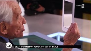 Jean DOrmesson joue cartes sur table [upl. by Aven]