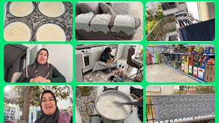 APARTMANI BAŞIMIZA YIKTILAR‼️AYHANIMIN YENİ NEVRESİMİ🎉SÜTLAÇ YAPTIM😋NELER ALDIM GENE‼️TEMİZLİK VLOG [upl. by Belamy]