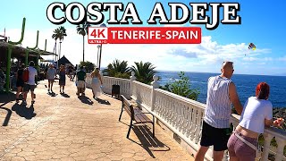 TENERIFE  COSTA ADEJE  Walk through various Places ☀️ 4K Walk ● December 2023 [upl. by Arella650]