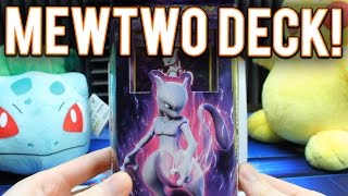 Pokemon Cards  Mewtwo Theme Deck Opening and Gameplay [upl. by Eeltrebor832]