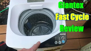 Giantex FullAutomatic Washing Machine Portable Washer and Spin Dryer [upl. by Gen]