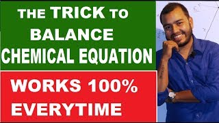 How To BALANCE any CHEMICAL EQUATION 01  Best way to Balance Chemical Equation [upl. by Anoyet393]