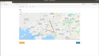 GIS web application with Geodjango and postgresql database CRUD for geometries [upl. by Encratia]