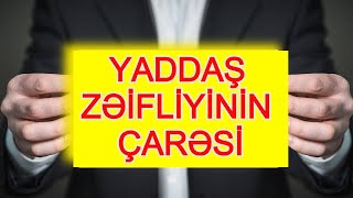 YADDAŞIN ƏN GÖZƏL DƏRMANI Yaddaş Gücləndirən Qidalar [upl. by Elvie8]