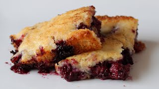 How to Make Blackberry Cobbler  Easy Homemade Blackberry Cobbler Recipe [upl. by Htebazie407]